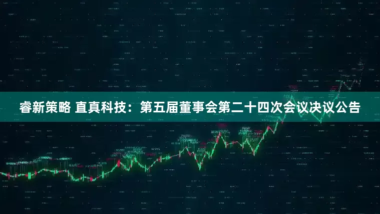 睿新策略 直真科技：第五届董事会第二十四次会议决议公告